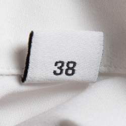 Givenchy White Cotton Long Sleeve Shirt S