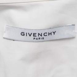 Givenchy White Cotton Long Sleeve Shirt S