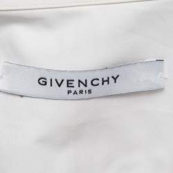 Pre Owned Givenchy White Cotton Long Sleeve Shirt S