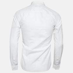 Givenchy White Cotton Long Sleeve Shirt S