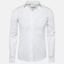 Givenchy White Cotton Long Sleeve Shirt S