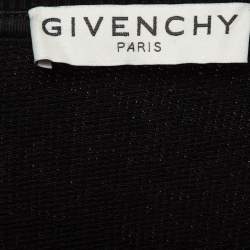 Pre Owned Givenchy Black Printed Cotton Kit Sweatshirt XL