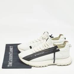 Givenchy White Leather Lace Up Sneakers Size 41