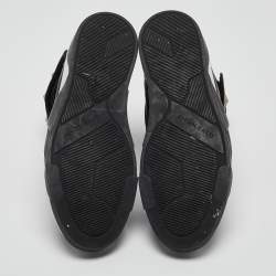 Givenchy Black Leather Tyson High Top Sneakers Size 44