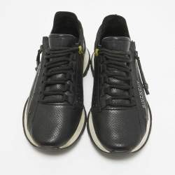 Givenchy Black Leather Spectre Lace Up Sneakers Size 41