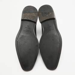 Givenchy Black Leather Star Chelsea Boots Size 44