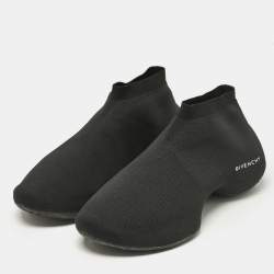 Givenchy Black Knit Fabric TK-360 Sneakers Size 41