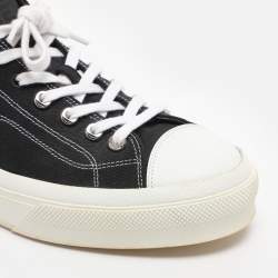 Pre Owned Givenchy Black Canvas City Low Top Sneakers Size 44