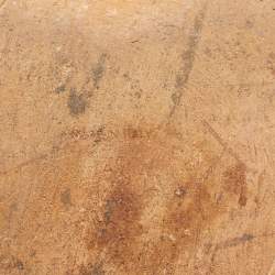 Pre Owned Givenchy Black Leather Chain Link Slide Sandals Size 41