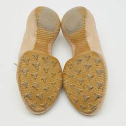 Pre Owned Givenchy Beige Knit Fabric TK-360 Lace Up Sneakers Size 42