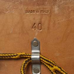 مملوكة مسبقًا Givenchy Bolog Size 40 Brown Leather Derby