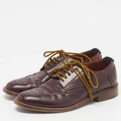 مملوكة مسبقًا Givenchy Bolog Size 40 Brown Leather Derby