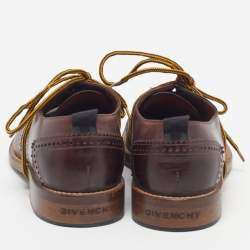 مملوكة مسبقًا Givenchy Bolog Size 40 Brown Leather Derby