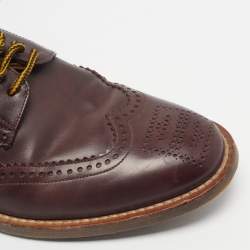 مملوكة مسبقًا Givenchy Bolog Size 40 Brown Leather Derby