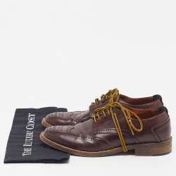 مملوكة مسبقًا Givenchy Bolog Size 40 Brown Leather Derby