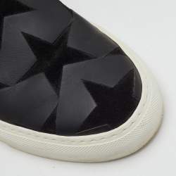 Pre Owned Givenchy Tonal Star Size 41 Suede Leather Street Skate Slip On Sneakers