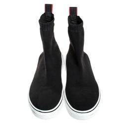 Givenchy Black Knitted Fabric George V Mid Sock Sneakers Size 45