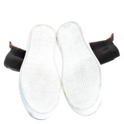 Givenchy Black Knitted Fabric George V Mid Sock Sneakers Size 45
