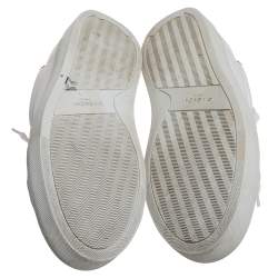 Givenchy White/Red Leather Urban Street Low Top Sneakers Size 42