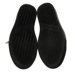 Givenchy Black Leather Urban Street Knots Sneakers Size 44 