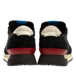 Givenchy Black Mesh And Leather Active Runner Sneakers Size 43