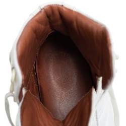 Givenchy White Leather High Top Sneakers Size 39
