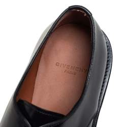 Givenchy Black Leather Lace Up Oxfords Size 42