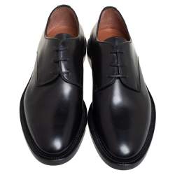 Givenchy Black Leather Lace Up Oxfords Size 42