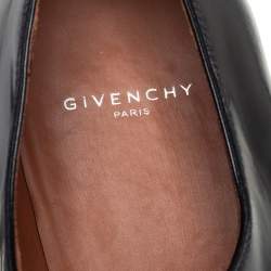 Givenchy Black Leather Lace Up Oxford Size 45 