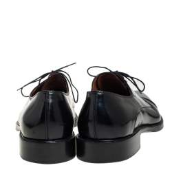 Givenchy Black Leather Lace Up Oxford Size 45 