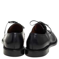 Givenchy Black Leather Lace Up Derby Size 46