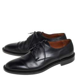 Givenchy Black Leather Lace Up Derby Size 46
