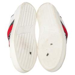 Givenchy White Leather Urban Street Slip On Sneakers Size 42