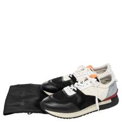 Givenchy Tricolor Mesh And Suede Low Top Sneakers Size 43