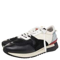Givenchy Tricolor Mesh And Suede Low Top Sneakers Size 43