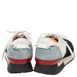 Givenchy Tricolor Mesh And Suede Low Top Sneakers Size 43