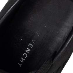 Givenchy Black Nylon and Leather TR3 Runner Low Top Sneakers Size 43