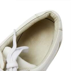 Givenchy White Leather Low Top Sneakers Size 43
