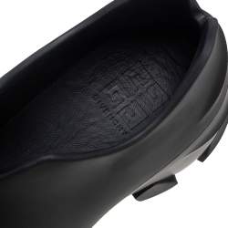 Givenchy Black Rubber Monumental Mallow Low-Top Sneakers Size 42