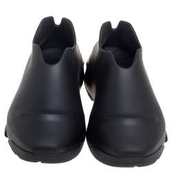 Givenchy Black Rubber Monumental Mallow Low-Top Sneakers Size 42