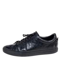 Pre Owned حذاء رياضي جيفنشي رباط علوي مزخرف نجمة أسود مقاس 42.5