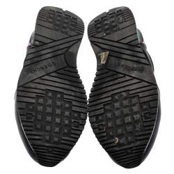 Givenchy Tri-Color Suede, Mesh and Leather Active Runner Lace-Up Sneakers Size 43