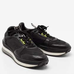 Givenchy Black Leather TR3 Lace Up  Sneakers Size 45