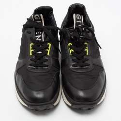 Givenchy Black Leather TR3 Lace Up  Sneakers Size 45