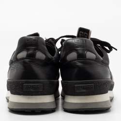 Givenchy Black Leather TR3 Lace Up  Sneakers Size 45