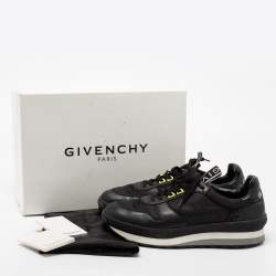 Givenchy Black Leather TR3 Lace Up  Sneakers Size 45