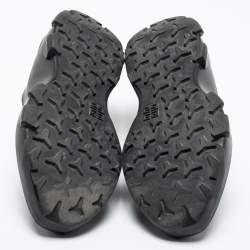 Givenchy Black Rubber Monumental Mallow Slip-On Sneakers Size 43