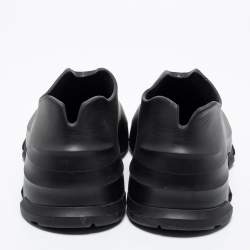 Givenchy Black Rubber Monumental Mallow Slip-On Sneakers Size 43