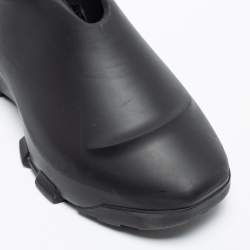 Givenchy Black Rubber Monumental Mallow Slip-On Sneakers Size 43