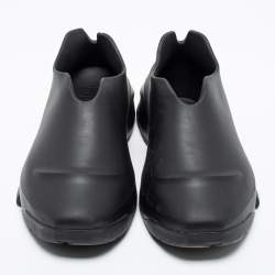 Givenchy Black Rubber Monumental Mallow Slip-On Sneakers Size 43